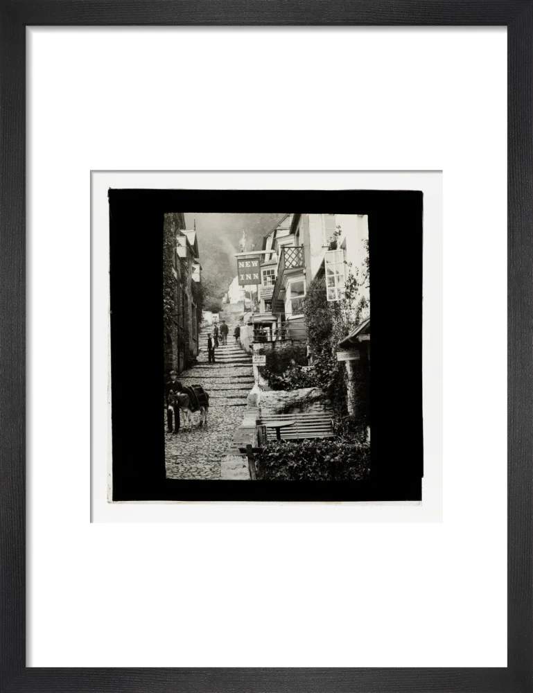 A magic lantern slide of Clovelly by Birt Acres, c. 1893. - Image 8