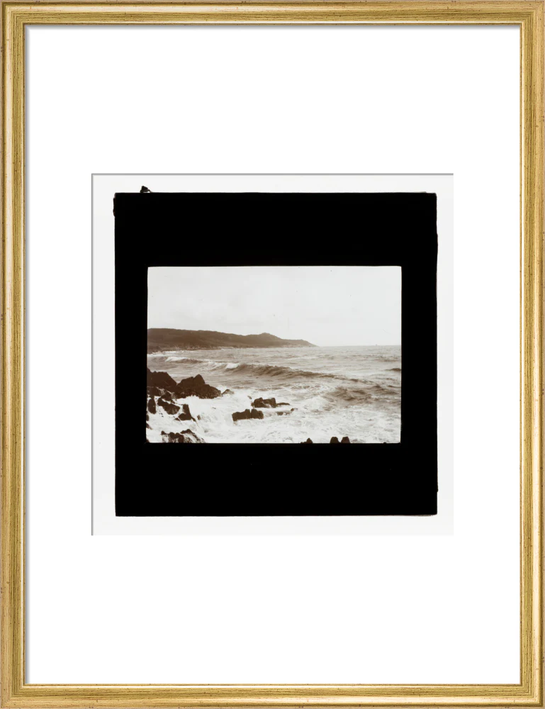 A magic lantern slide entitled 'Mortehoe, North Devon', by Birt Acres, 1893. - Image 15