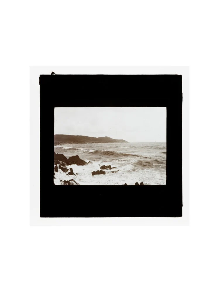 A magic lantern slide entitled 'Mortehoe, North Devon', by Birt Acres, 1893. - Image 50