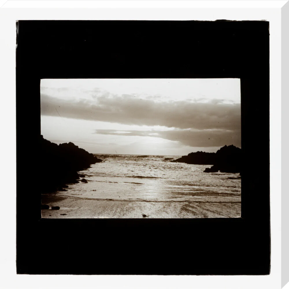 A magic lantern slide entitled 'Barrican, North Devon', by Birt Acres, 1893. - Image 34