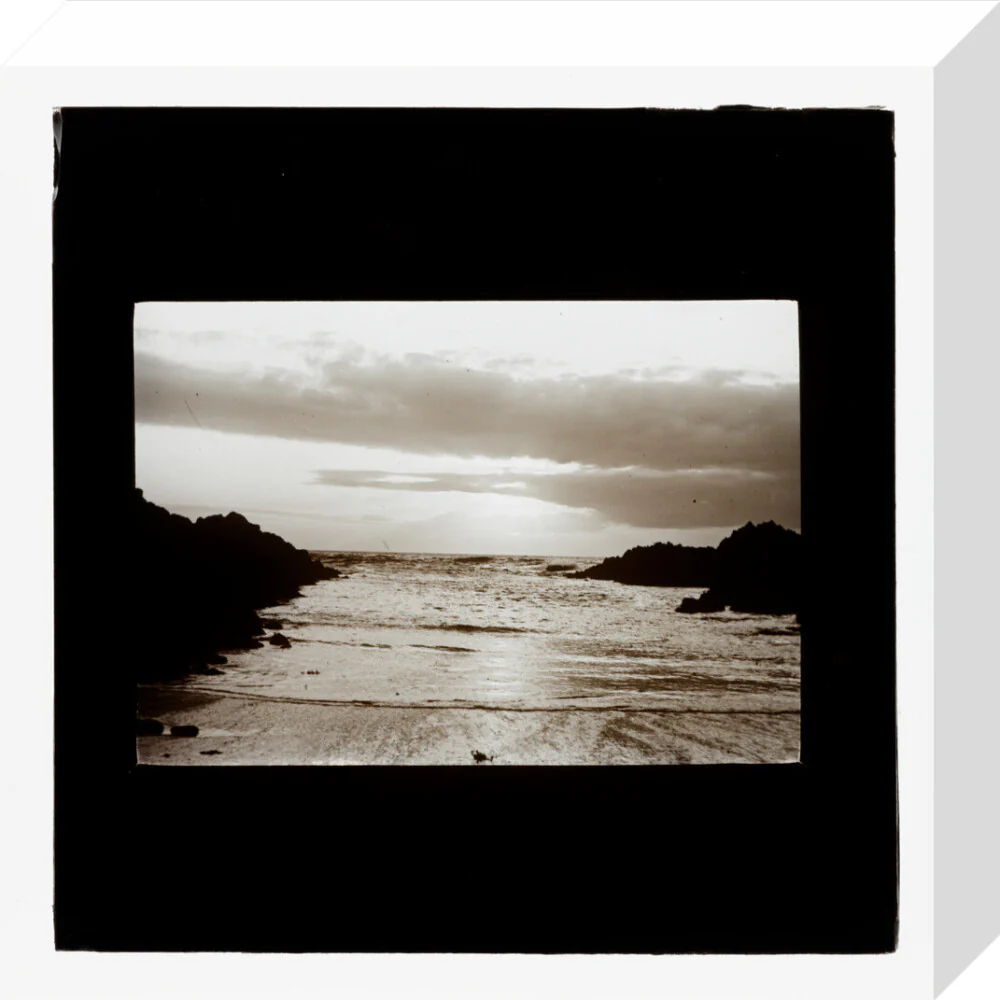 A magic lantern slide entitled 'Barrican, North Devon', by Birt Acres, 1893. - Image 64