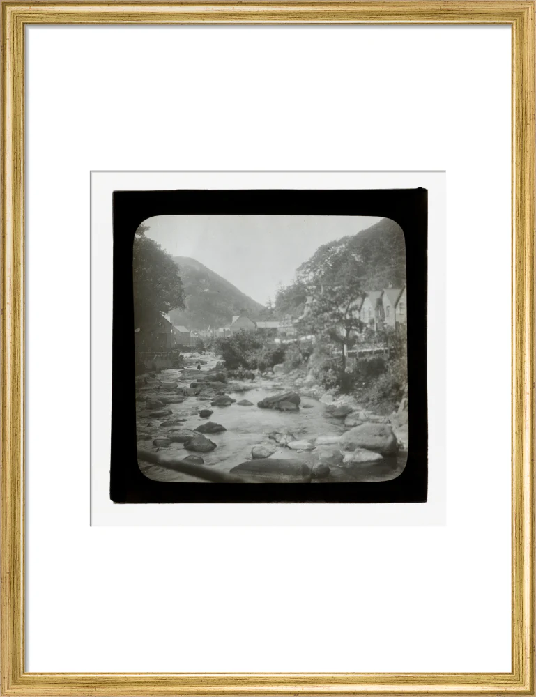 A magic lantern slide of Lynmouth by Birt Acres, c. 1893. - Image 15