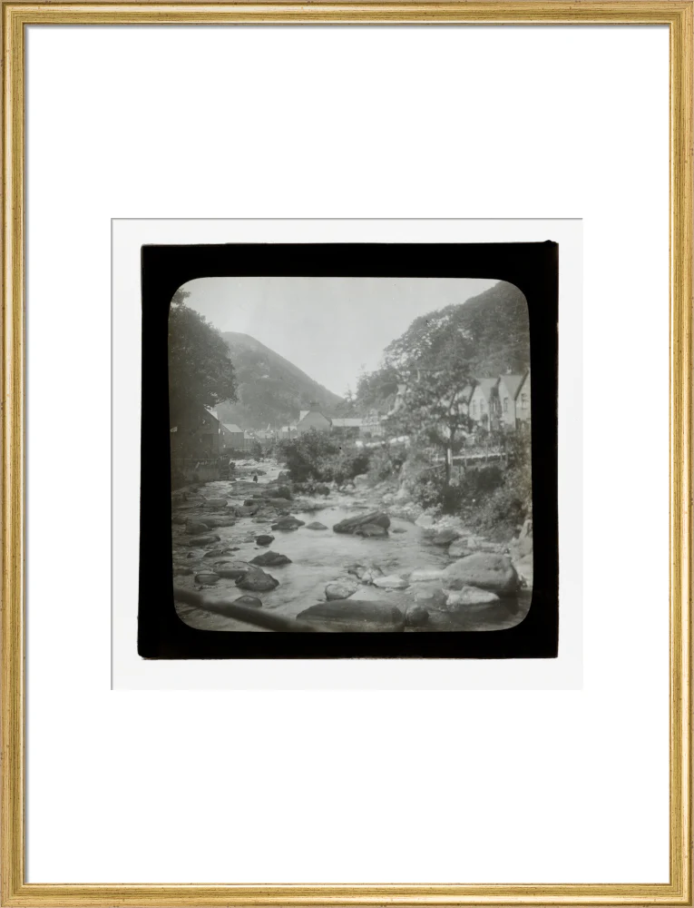 A magic lantern slide of Lynmouth by Birt Acres, c. 1893. - Image 20