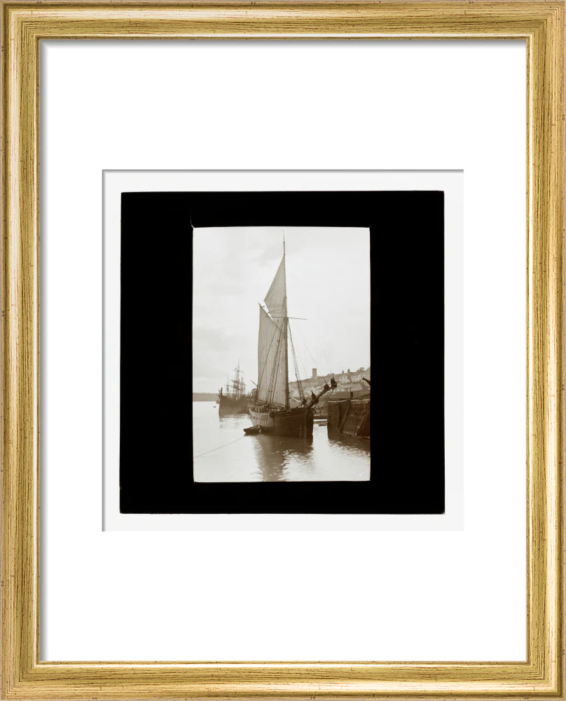 A magic lantern slide of Appledore by Birt Acres, c. 1893. - Image 38