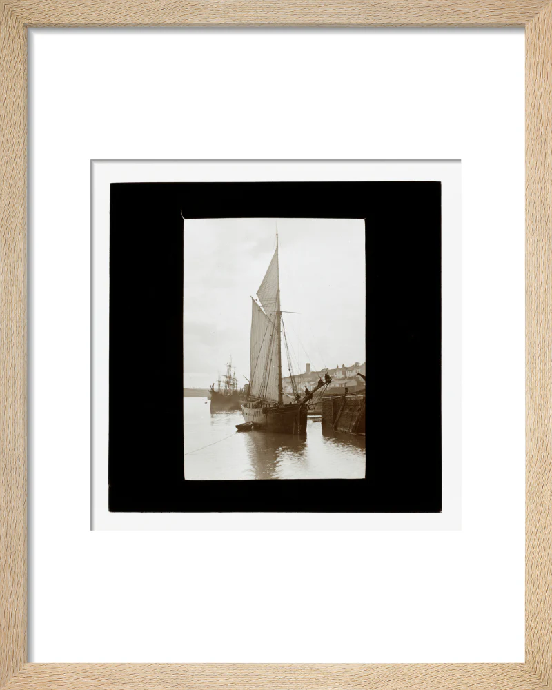 A magic lantern slide of Appledore by Birt Acres, c. 1893. - Image 6