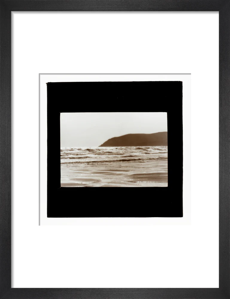 A magic lantern slide showing Woolacombe by Birt Acres, c. 1893. - Image 41