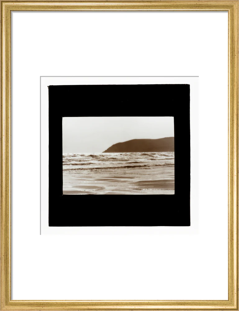 A magic lantern slide showing Woolacombe by Birt Acres, c. 1893. - Image 48