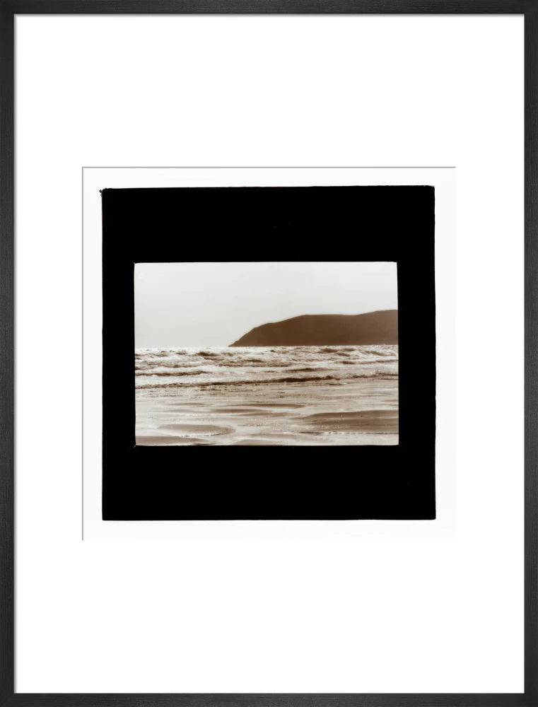 A magic lantern slide showing Woolacombe by Birt Acres, c. 1893. - Image 51