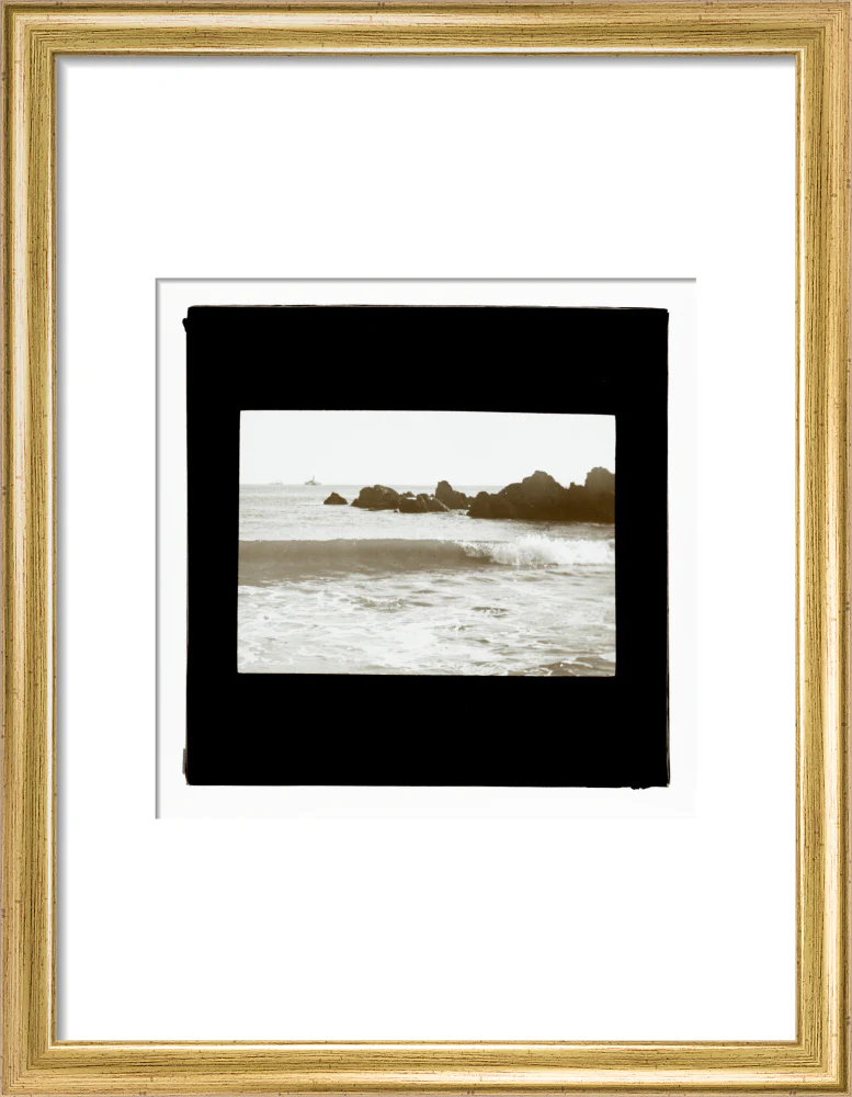 A magic lantern slide entitled 'As The Flowing Tide Comes In' by Birt Acres, c. 1893. - Image 10