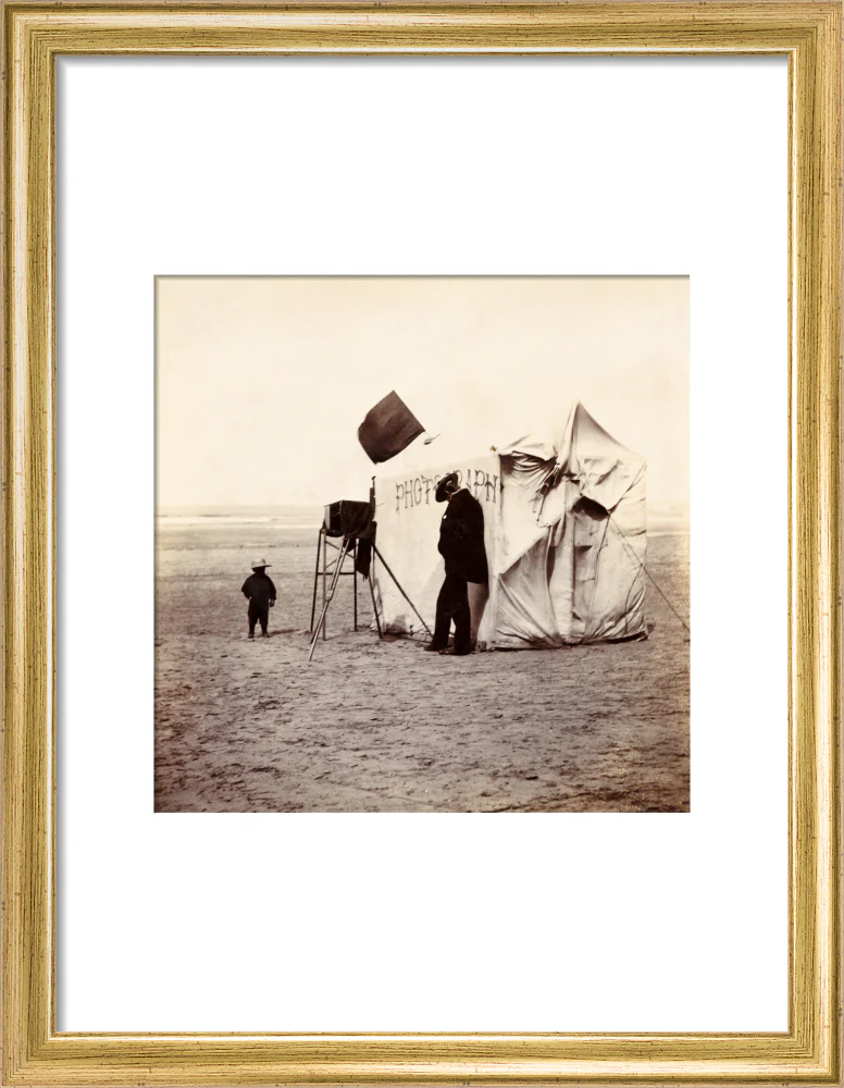 Snap-shot of a beach photographer at Whitby, North Yorkshire, c 1900s. - Image 10
