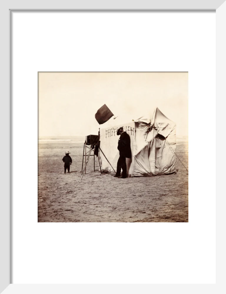 Snap-shot of a beach photographer at Whitby, North Yorkshire, c 1900s. - Image 42