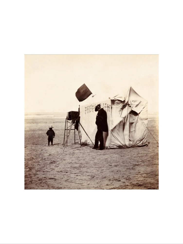 Snap-shot of a beach photographer at Whitby, North Yorkshire, c 1900s. - Image 55