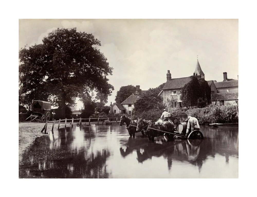 Filling water wagons, c 1890 - Image 29