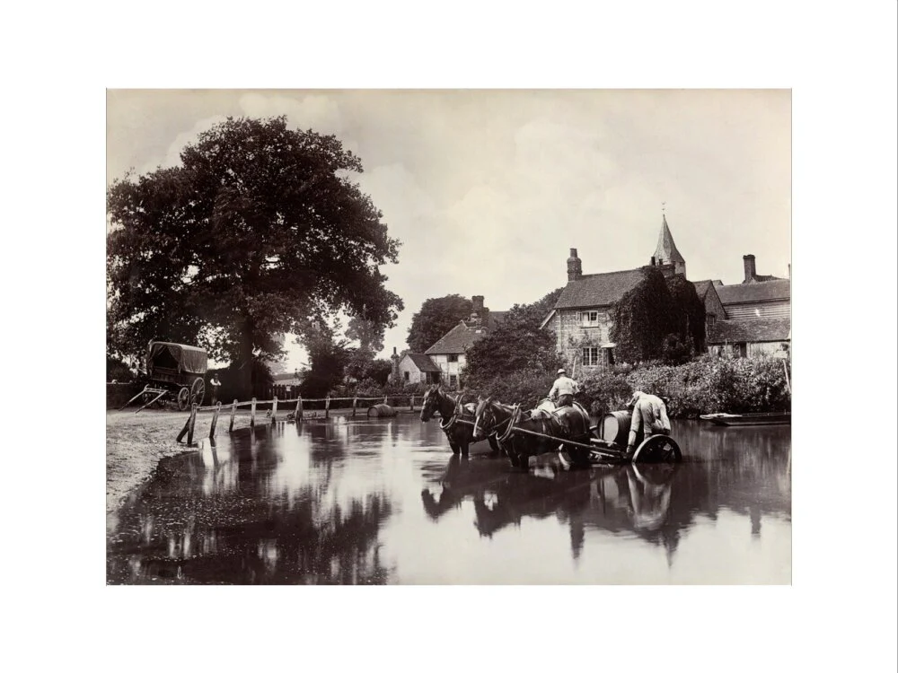 Filling water wagons, c 1890 - Image 50