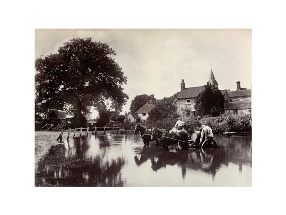 Filling water wagons, c 1890 - Image 55