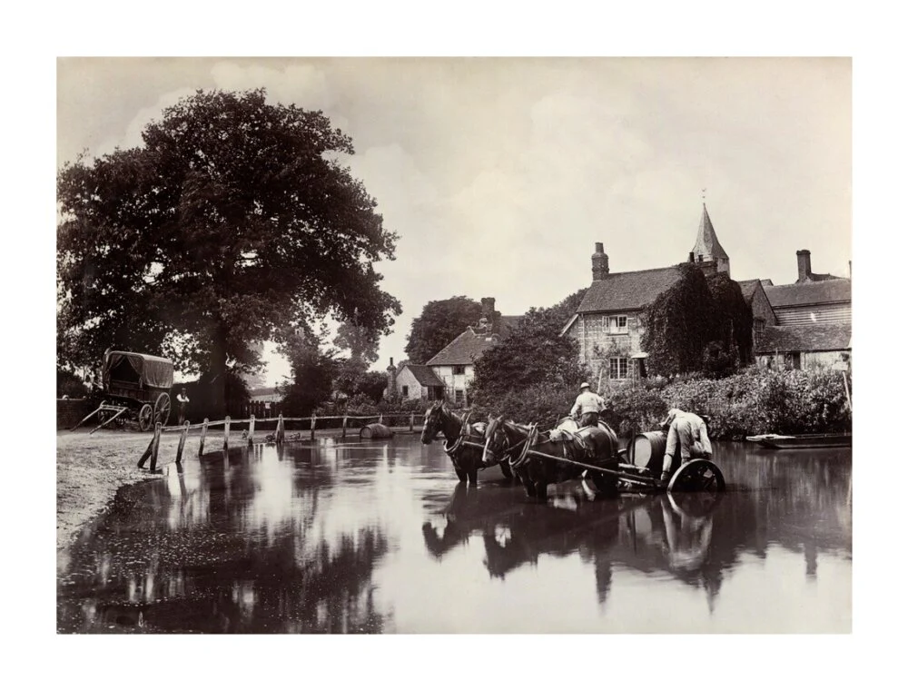 Filling water wagons, c 1890 - Image 63