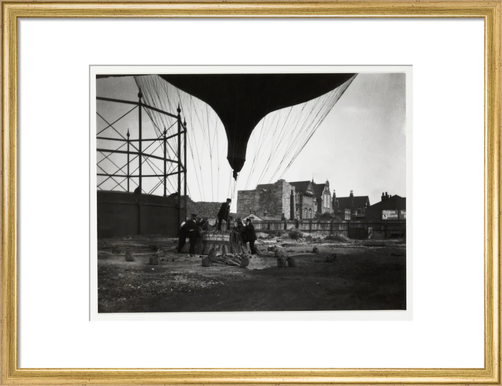 Hot air balloon, c 1905. - Image 48