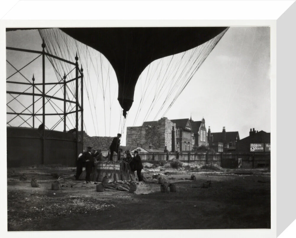 Hot air balloon, c 1905. - Image 64