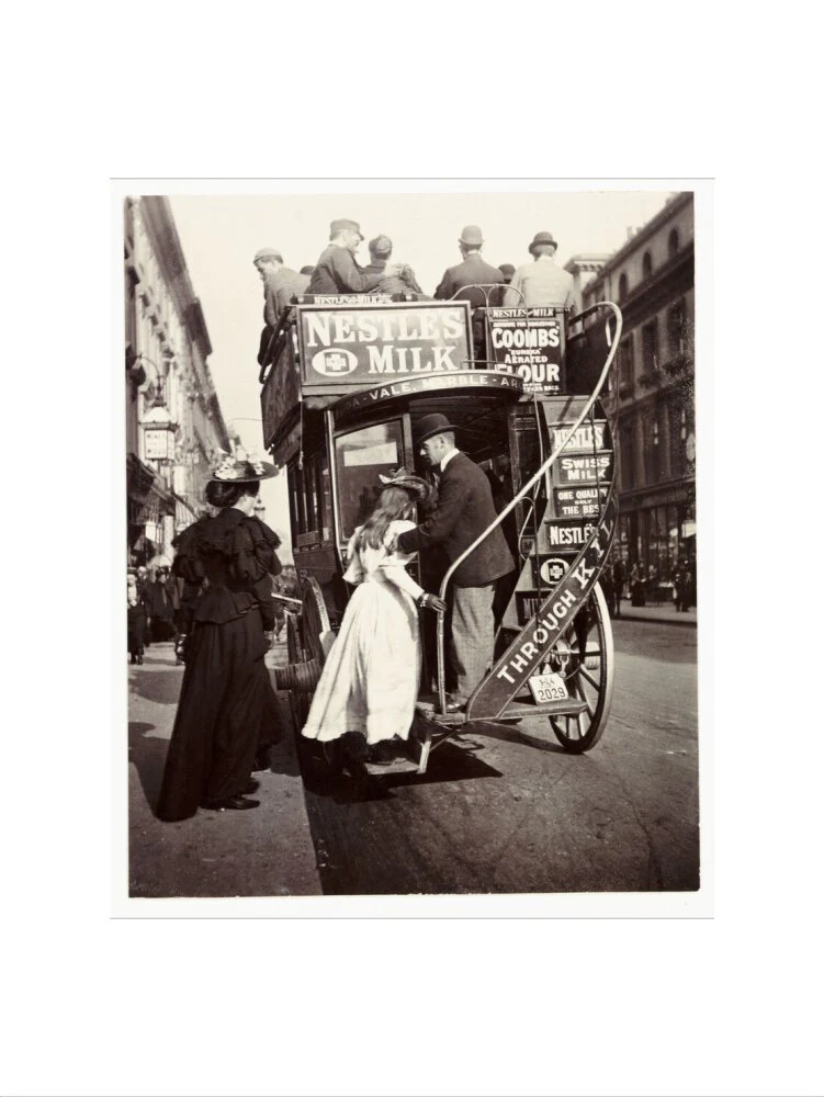 Boarding a bus, about 1900 - Image 40