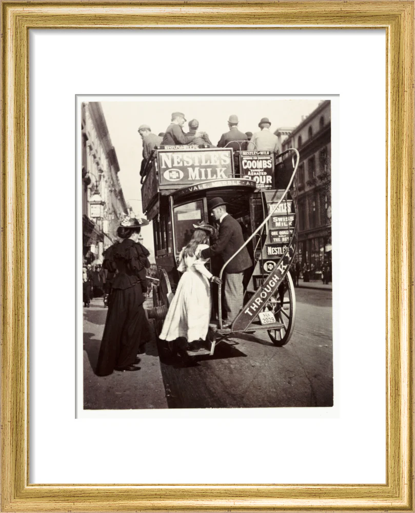 Boarding a bus, about 1900 - Image 5