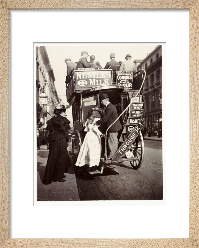 Boarding a bus, about 1900 - Image 6
