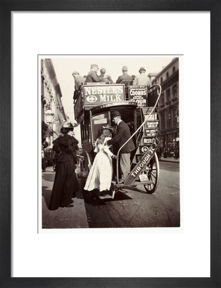 Boarding a bus, about 1900 - Image 8