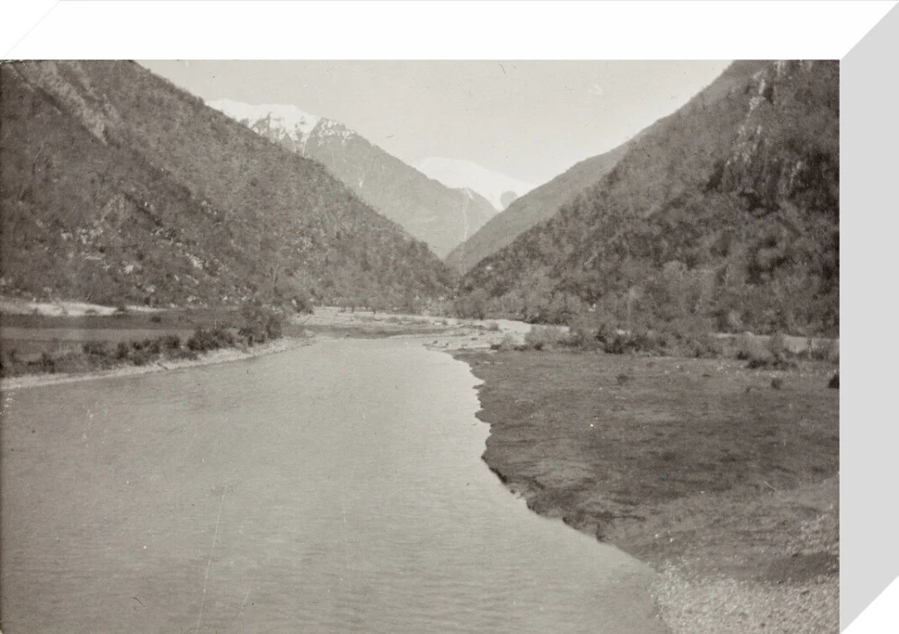 View from the Bridge over the Bzib, Looking Upstream - Image 31