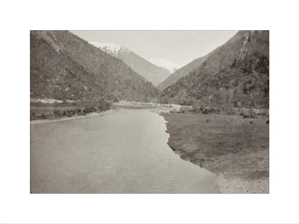 View from the Bridge over the Bzib, Looking Upstream - Image 40