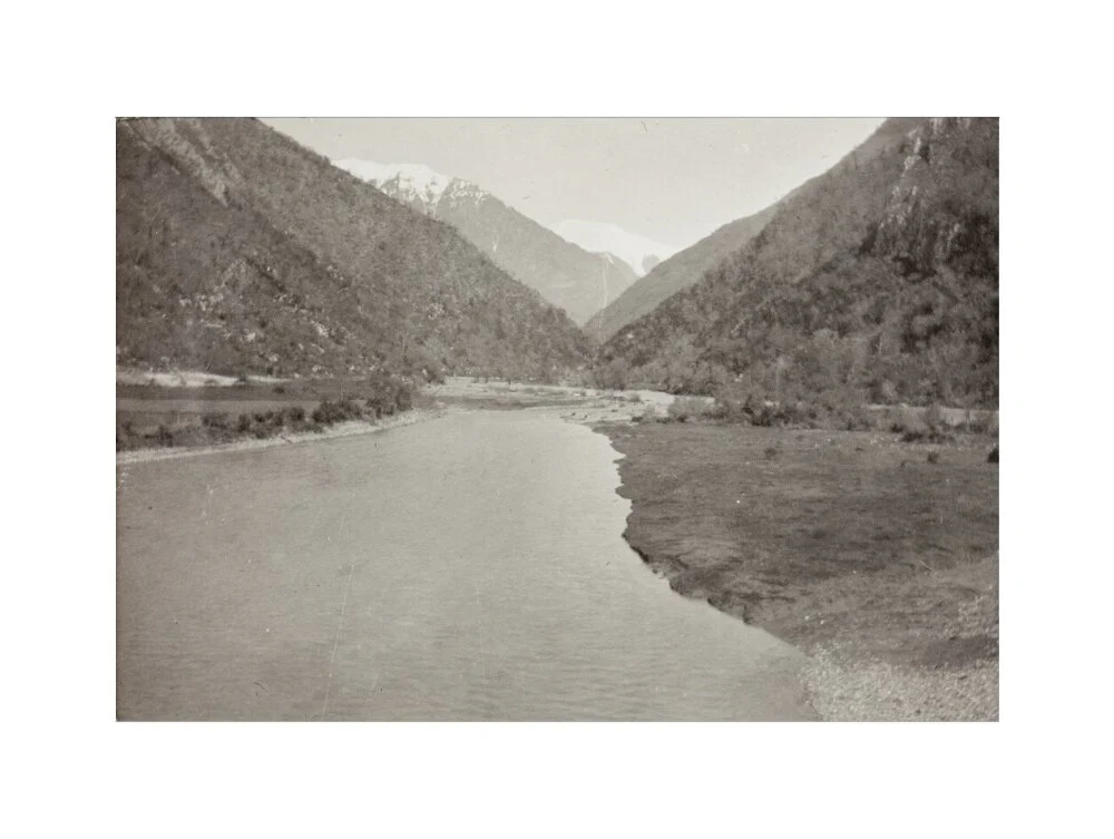 View from the Bridge over the Bzib, Looking Upstream - Image 55
