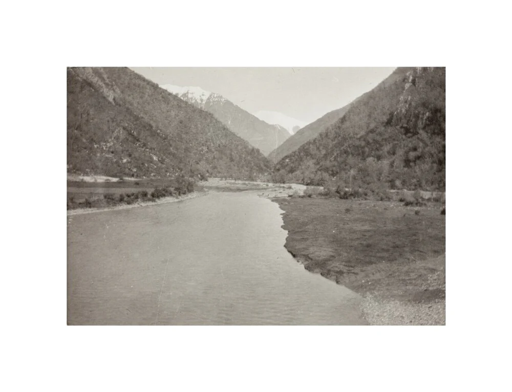 View from the Bridge over the Bzib, Looking Upstream - Image 60