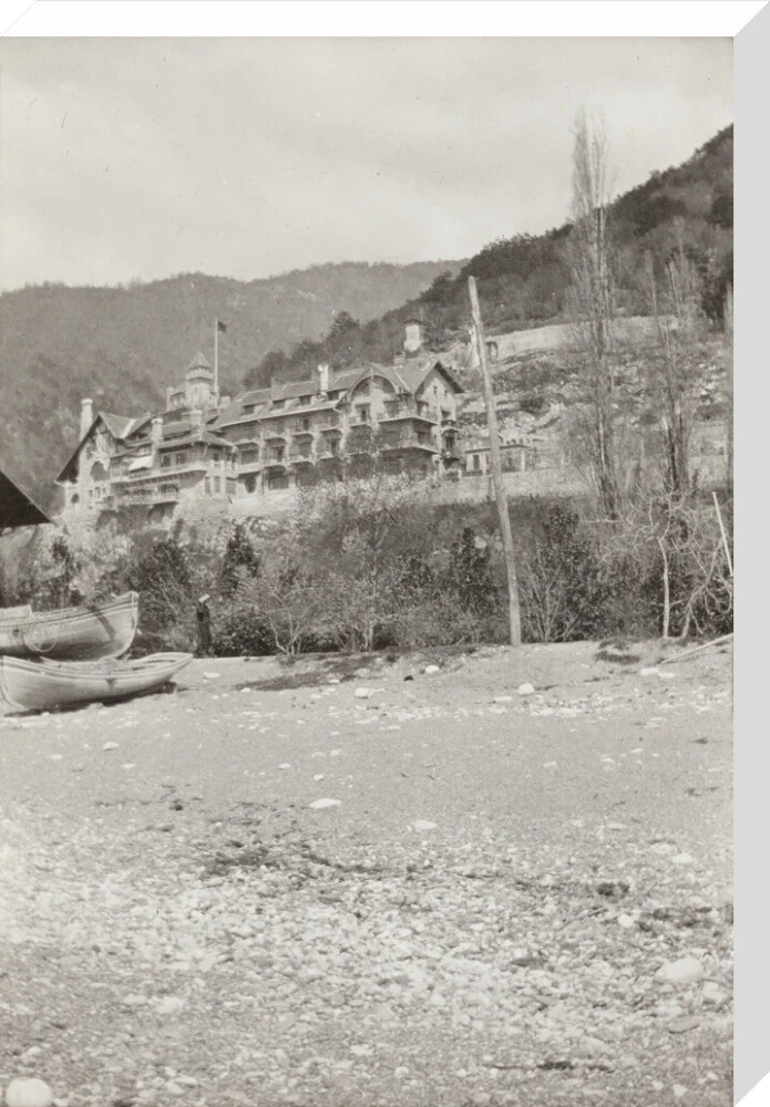 The Palace of Prince Alexander of Oldenburg at Gagra from the Beach. - Image 33