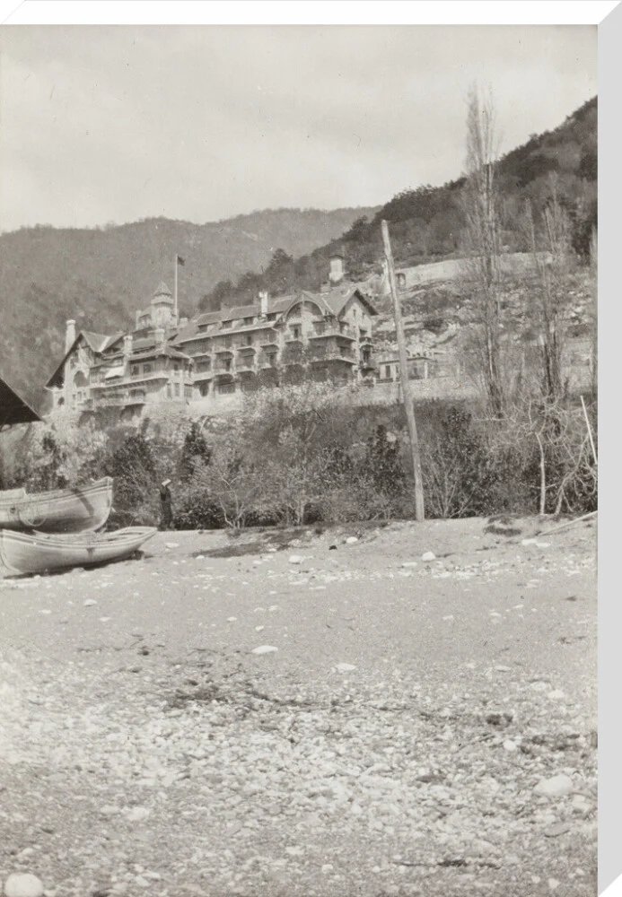 The Palace of Prince Alexander of Oldenburg at Gagra from the Beach. - Image 34