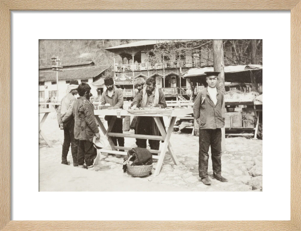 At the Market at Gagra. - Image 11