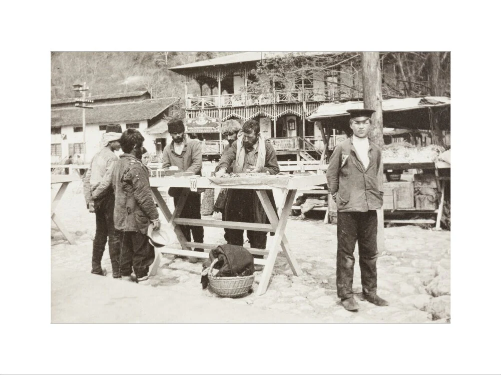 At the Market at Gagra. - Image 12