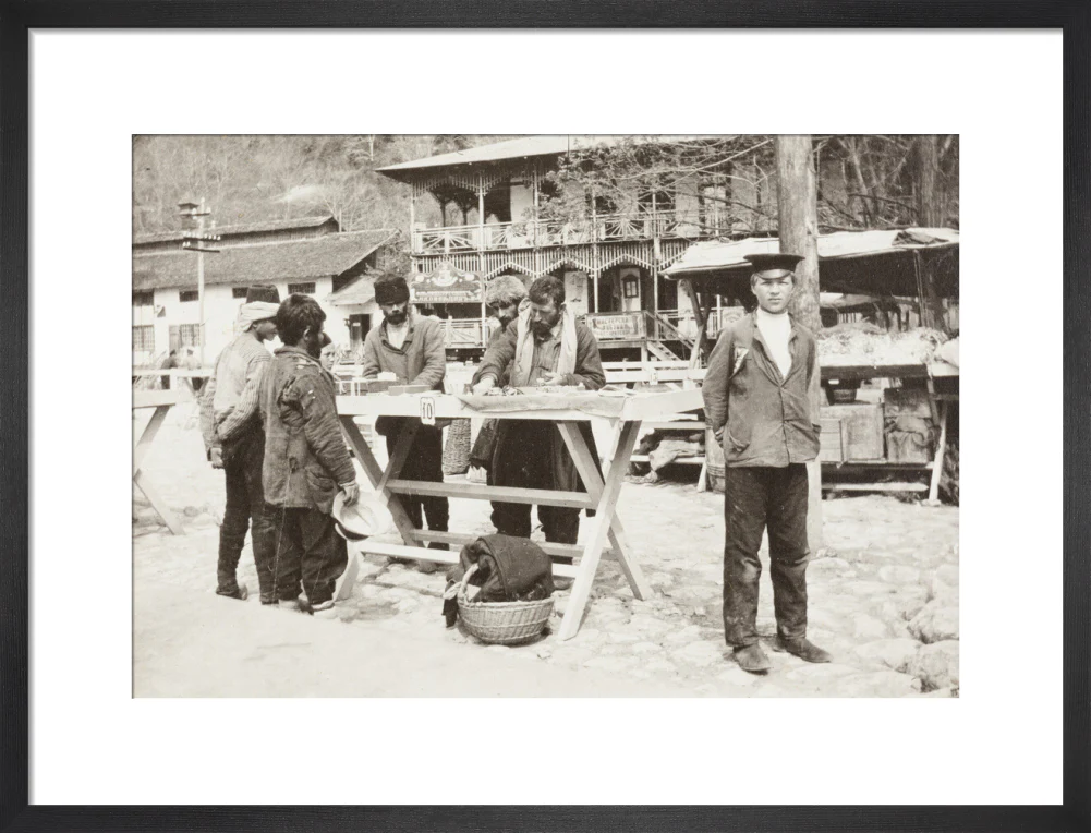 At the Market at Gagra. - Image 13