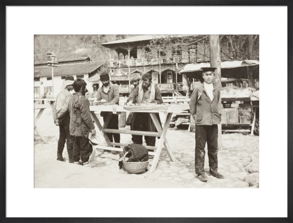 At the Market at Gagra. - Image 18