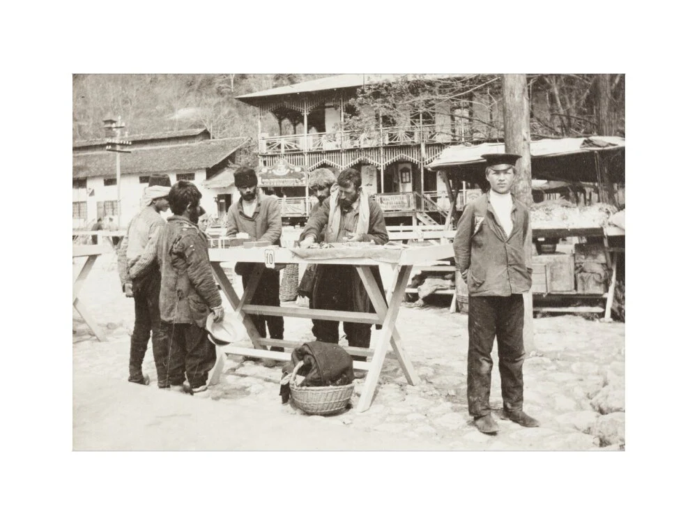 At the Market at Gagra. - Image 22