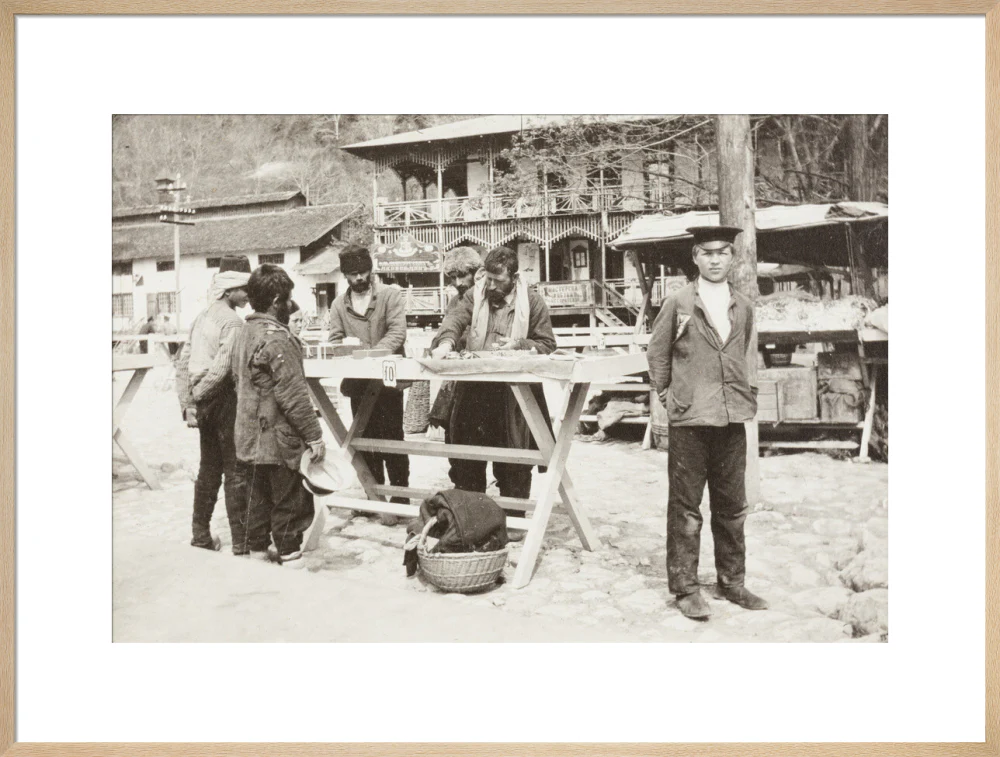 At the Market at Gagra. - Image 26