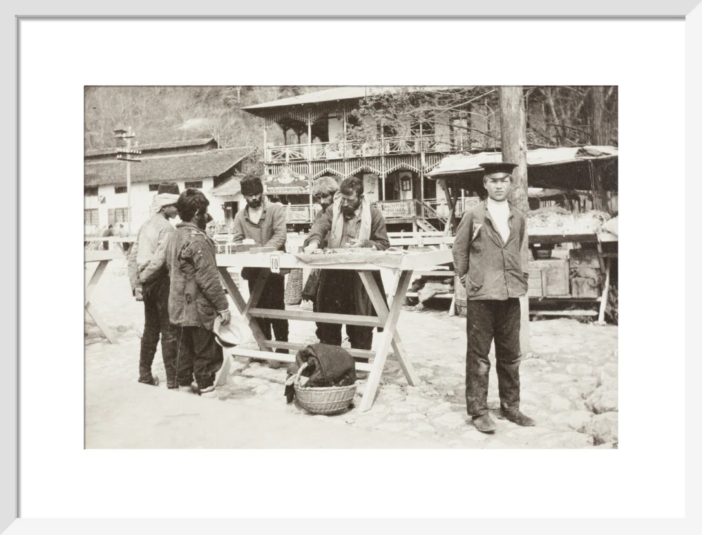 At the Market at Gagra. - Image 47