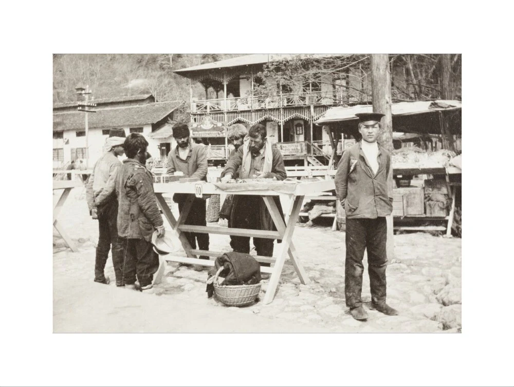 At the Market at Gagra. - Image 50