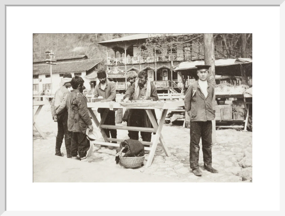 At the Market at Gagra. - Image 52