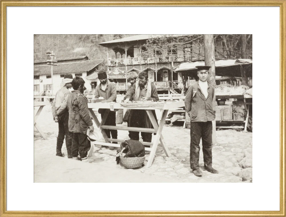 At the Market at Gagra. - Image 58