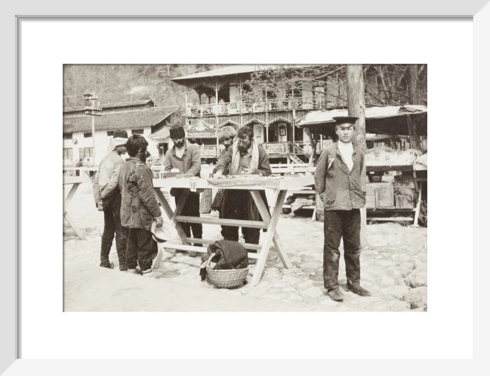 At the Market at Gagra. - Image 9