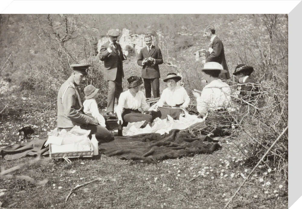 A picnic at the river Bzib about 40 versts from Gagra - Image 32