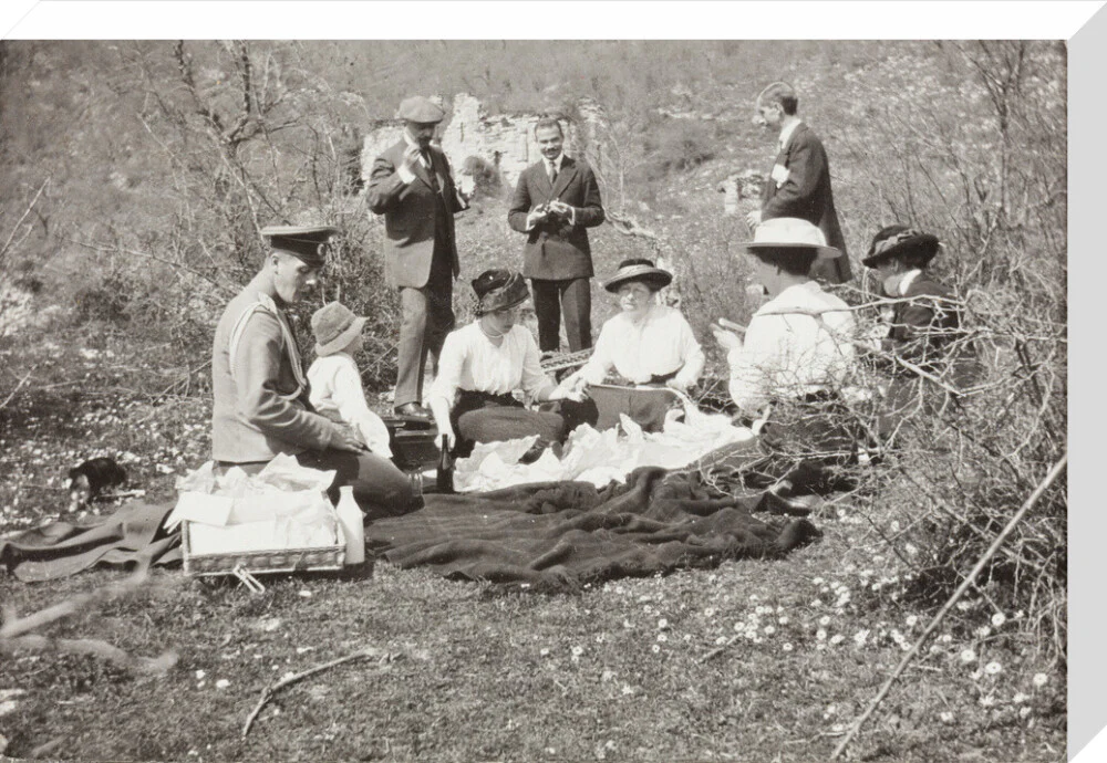 A picnic at the river Bzib about 40 versts from Gagra - Image 33