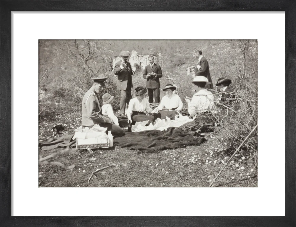 A picnic at the river Bzib about 40 versts from Gagra - Image 41
