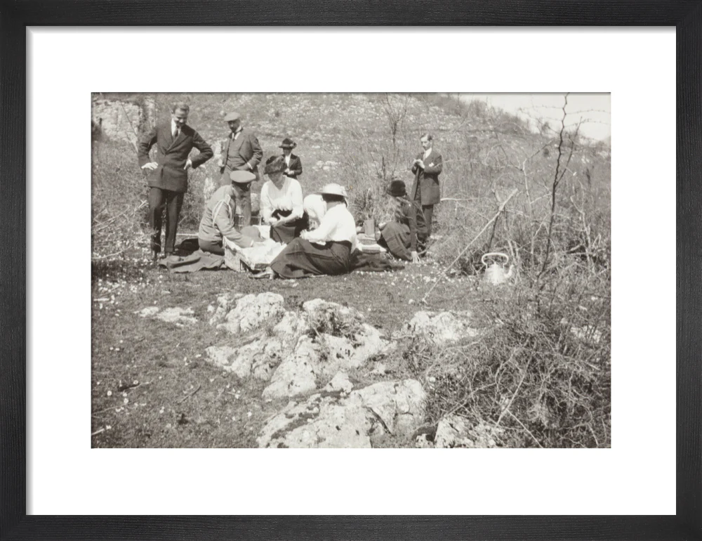 A picnic at the river Bzib about 40 versts from Gagra - Image 41