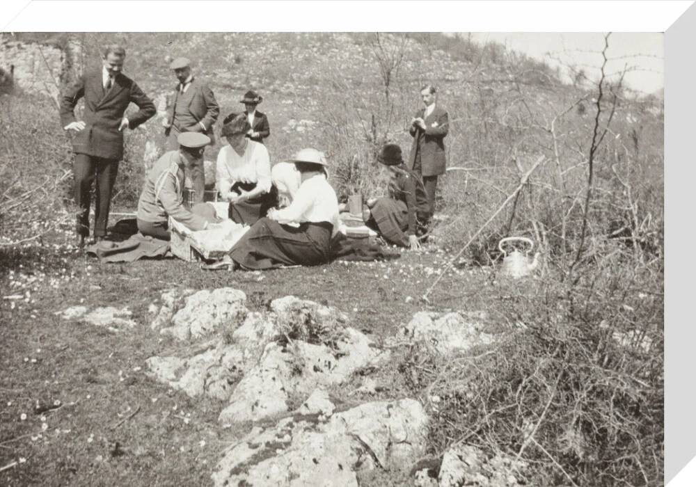 A picnic at the river Bzib about 40 versts from Gagra - Image 65