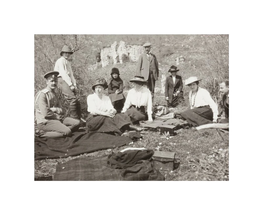 A picnic at the river Bzib about 40 versts from Gagra - Image 27