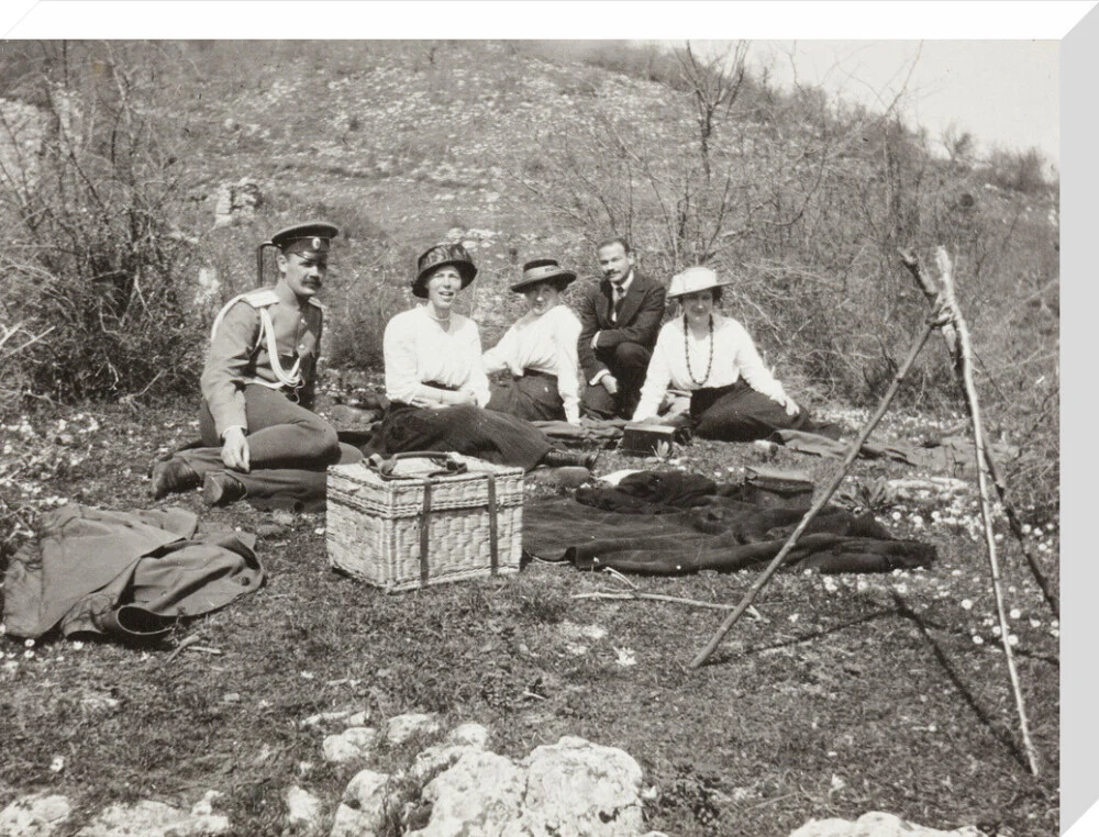 A picnic at the river Bzib about 40 versts from Gagra. - Image 66